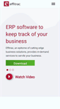 Mobile Screenshot of effitrac.com